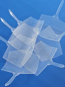 Punched FEP parts 0.7mm thick variant 1